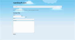 Desktop Screenshot of namibsoft.com